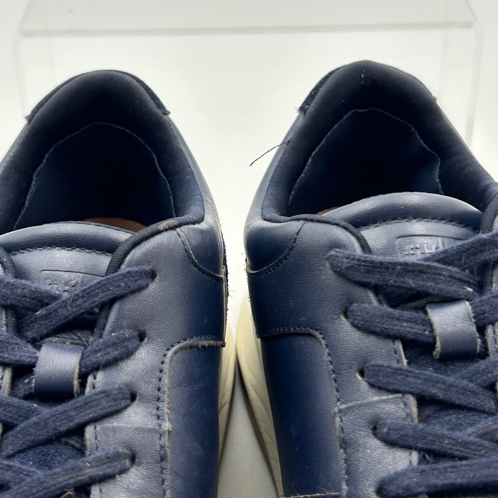 FitFlop Vitamin FF Sneakers Womens Sz 9 Navy Blue Leather Suede Comfort Walking - Picture 8 of 9